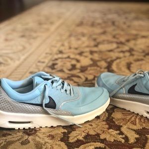 Blue Nikes W 9.5